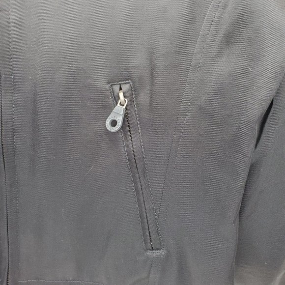 Harley-Davidson Women's Med Nylon & Mesh Black/Orange Motorcycle Riding Jacket - Picture 6 of 16